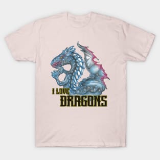 I love dragons T-Shirt